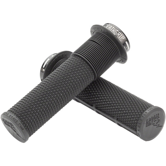 DMR DeathGrip Flanged Grips - Thick, Lock-On,