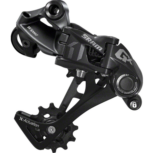 SRAM GX Rear Derailleur - 11 Speed, Long Cage, Black, 1x, With Clutch