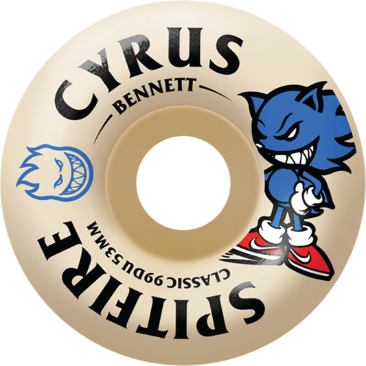 Spitfire F4 99 Bennett Classic 'Burn Squad' Wheels