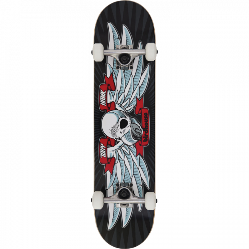 Birdhouse "Flying Falcon" Complete  [7.5"] Black