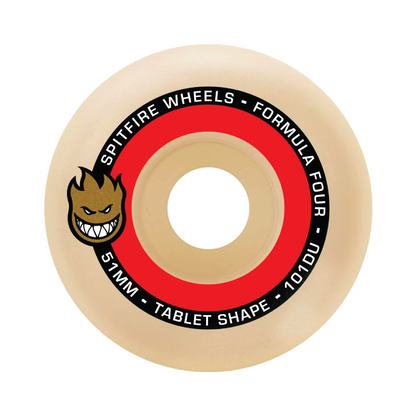 Spitfire F4 101 Tablet Natural Wheels