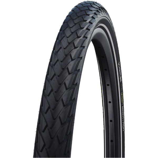 Schwalbe Green Marathon Tire - 700 x 32, Clincher, Wire, Black/Reflective, Performance Line, GreenGuard, TwinSkin, Addix