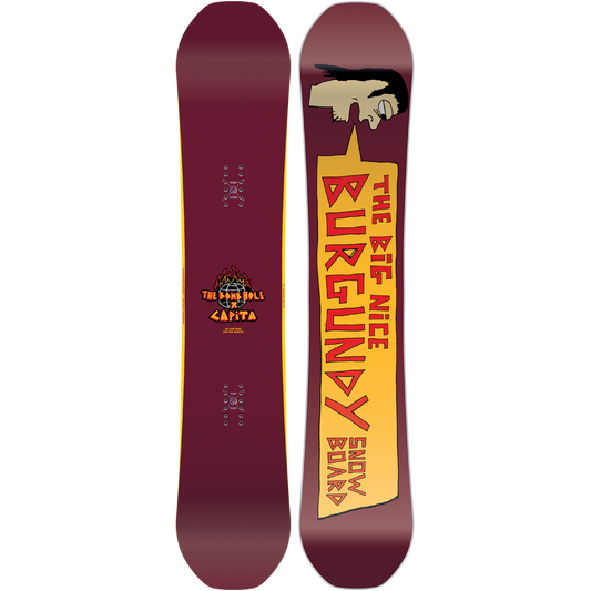 Capita 25 The Big Nice Burgundy Snowboard