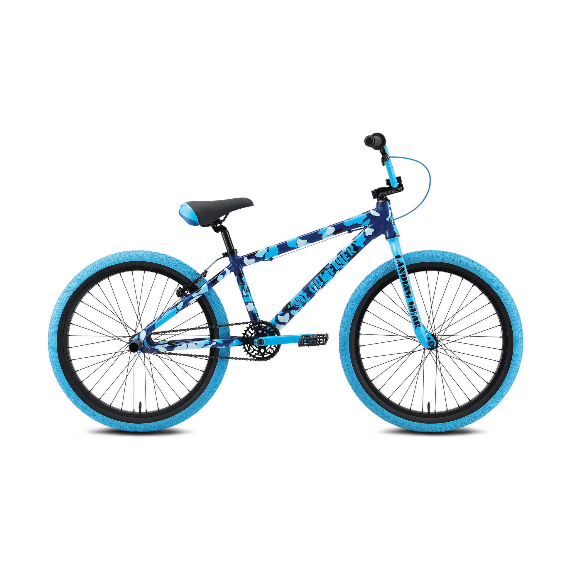 SE Bikes So Cal Flyer 24 Bike Iced Out Silver