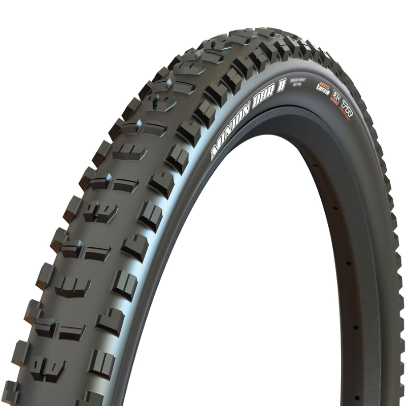 Maxxis Minion DHR II Tire - 27.5 x 2.4, Tubeless, Folding, Black, MaxxTerra, DD