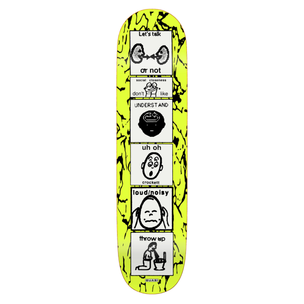 Quasi Crockett ‘The Puker’ Deck [8.25”]