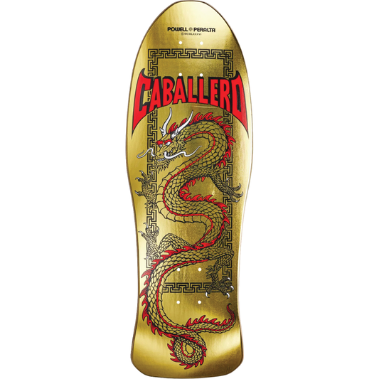 Powell Peralta Cab 'Chinese Dragon Gold' Deck [10"]