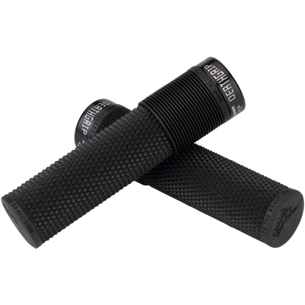 DMR DeathGrip Flangeless Grips - Thick, Lock-On