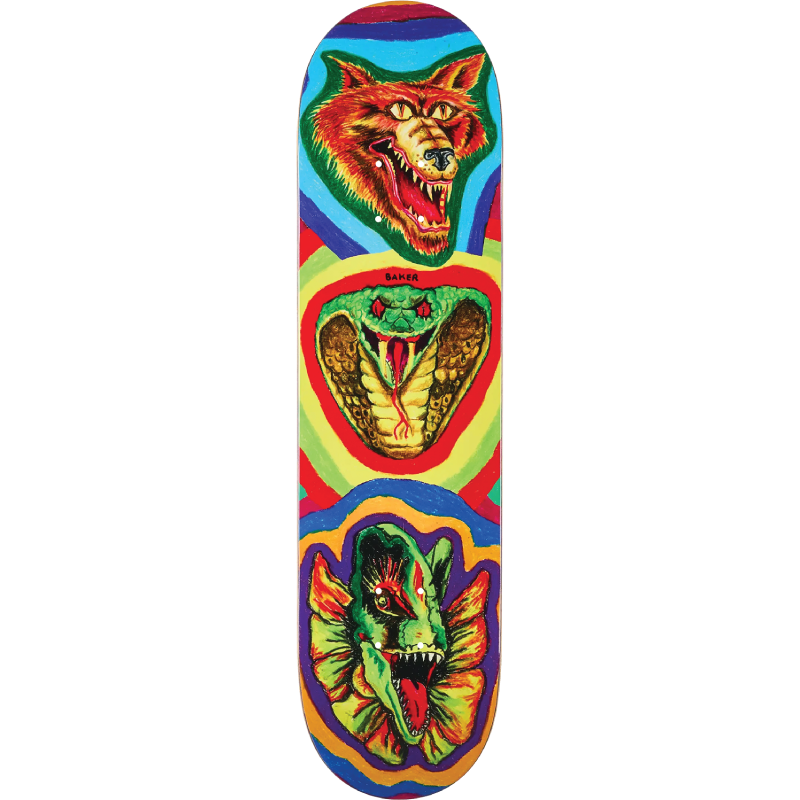 Baker Hawk 'Fried Beast' Deck [8.0"]
