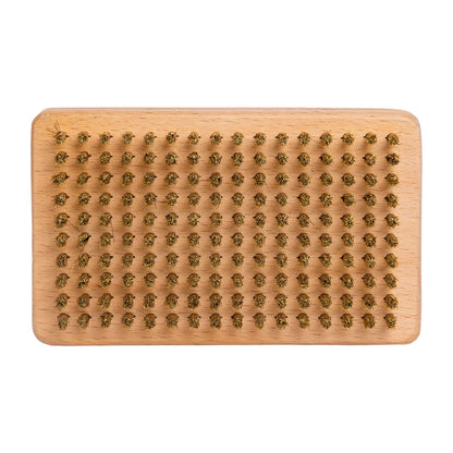 Spiral Wax Co. Brass Wax Brush