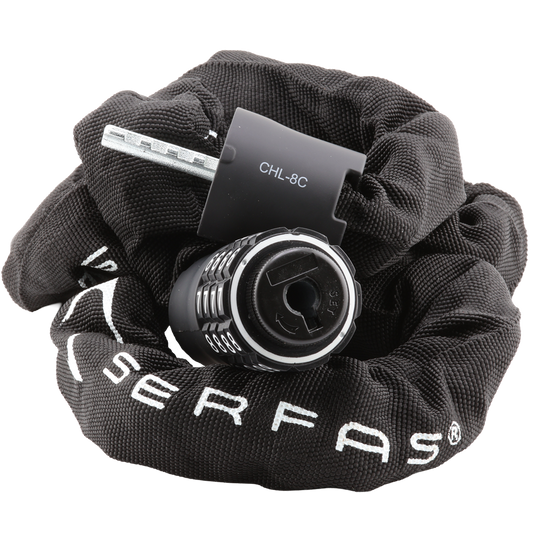Serfas (CHL-8C) 8mm Combination Chain: 4.5ft