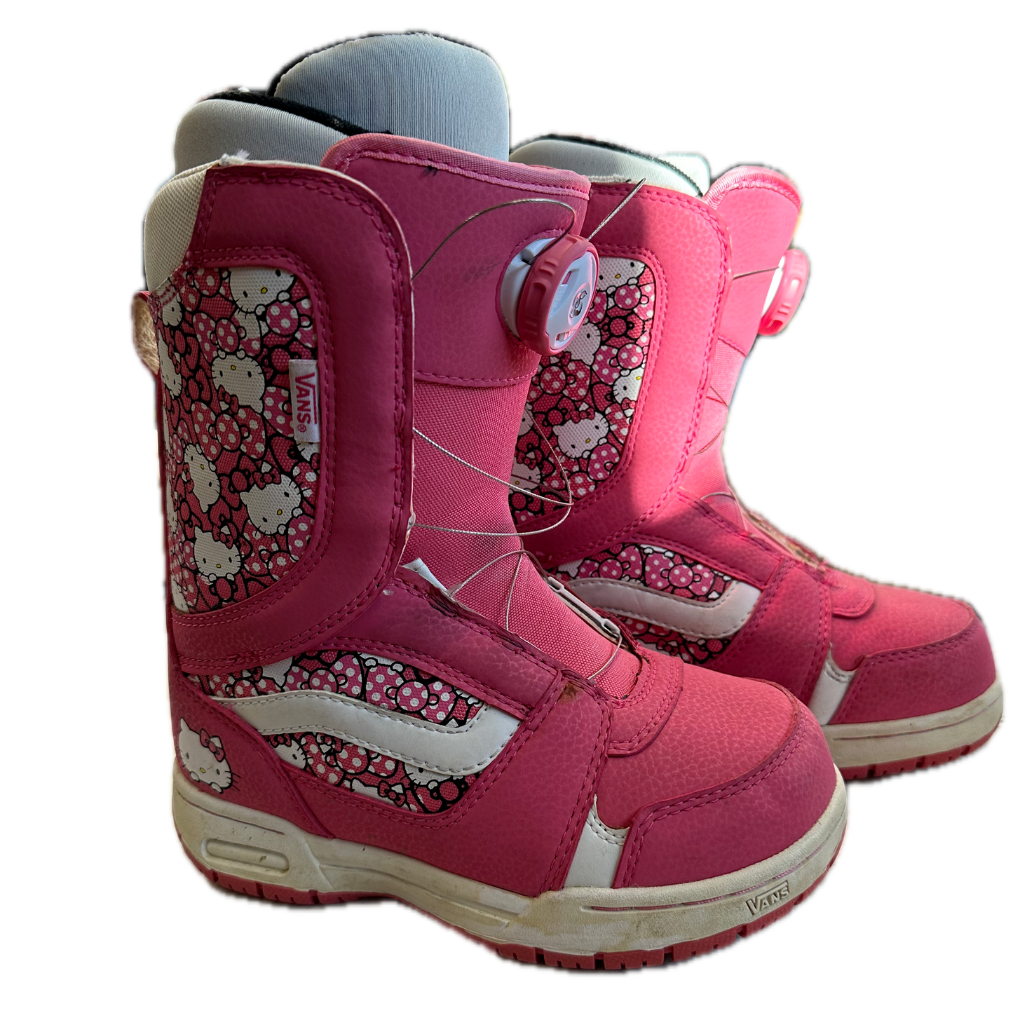 Used Vans Pink Boa Boots (CB)