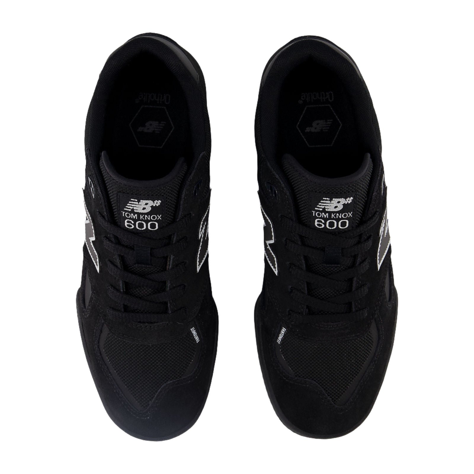 New Balance Numeric 600 Tom Knox Black Black Shoes 9.5