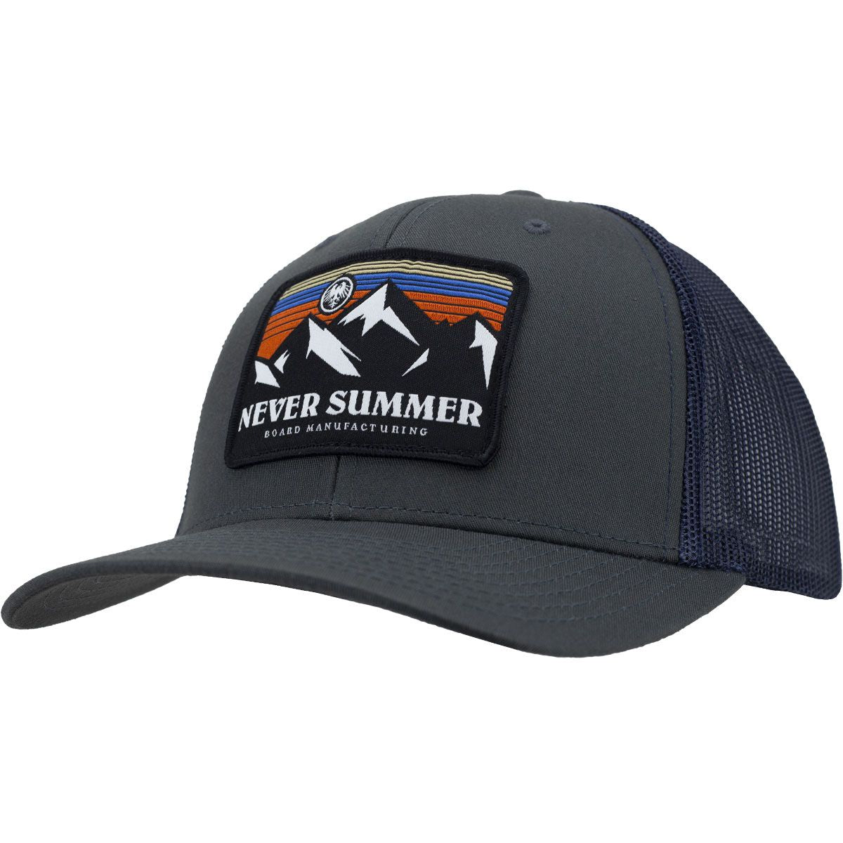 Never Summer 24 Retro Sunset Trucker