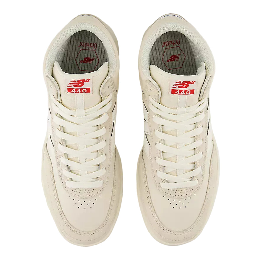 New Balance Numeric 440 High V2 Timberwolf/White