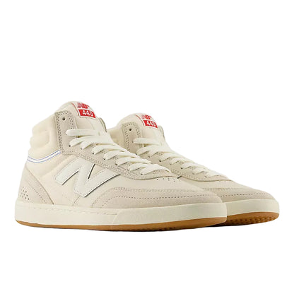 New Balance Numeric 440 High V2 Timberwolf/White
